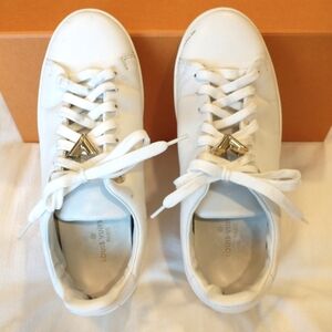 Louis Vuitton Frontrow Sneakers - White Leather - 36 EU